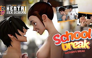 ADULT TIME, Hentai Sex School - Step-Sibling Rivalry