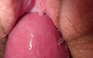 I fucked my teen stepsister, amazing creamy pussy with the addition of close up cumshot