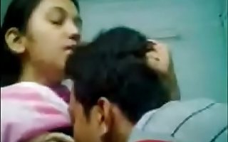 desi teen with concede brother